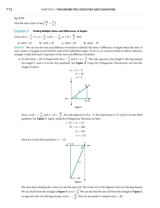 Algebra and Trigonometry - Front Matter 730